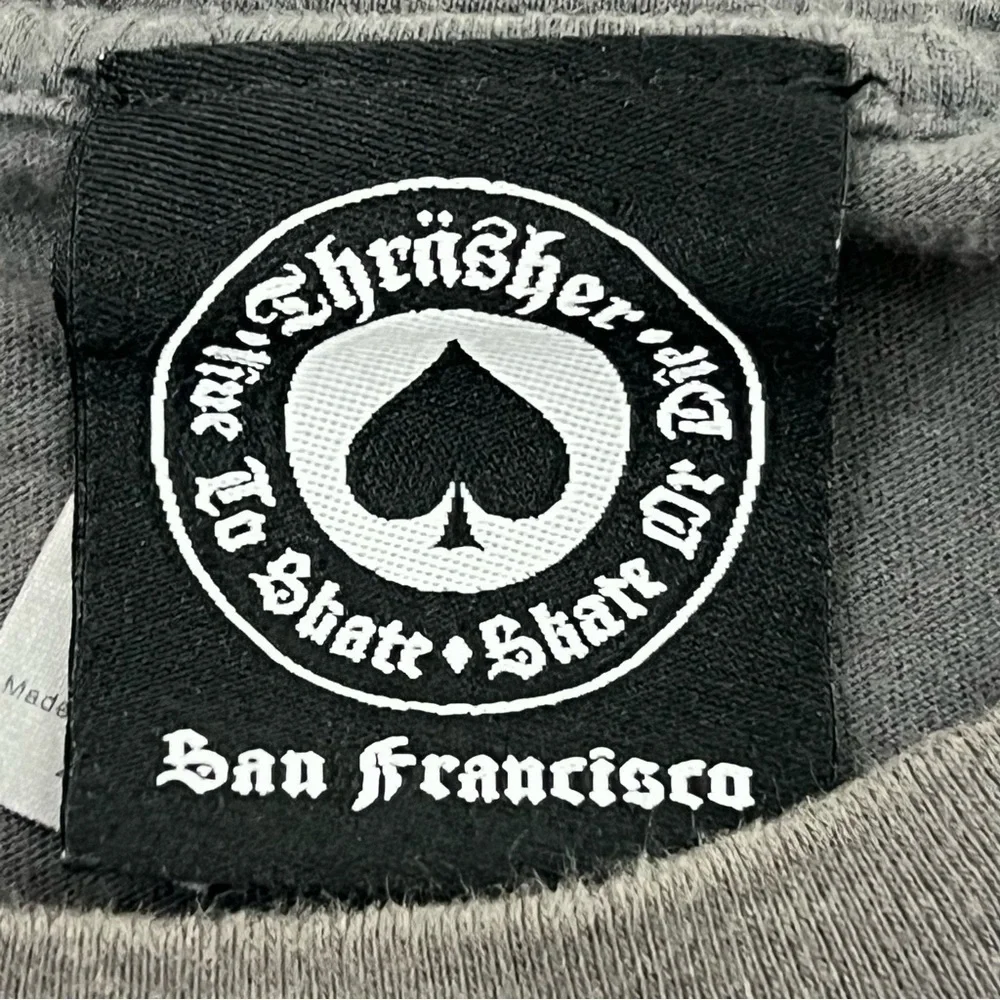 Thrasher gray graphic